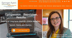 Desktop Screenshot of benefitslaw.com